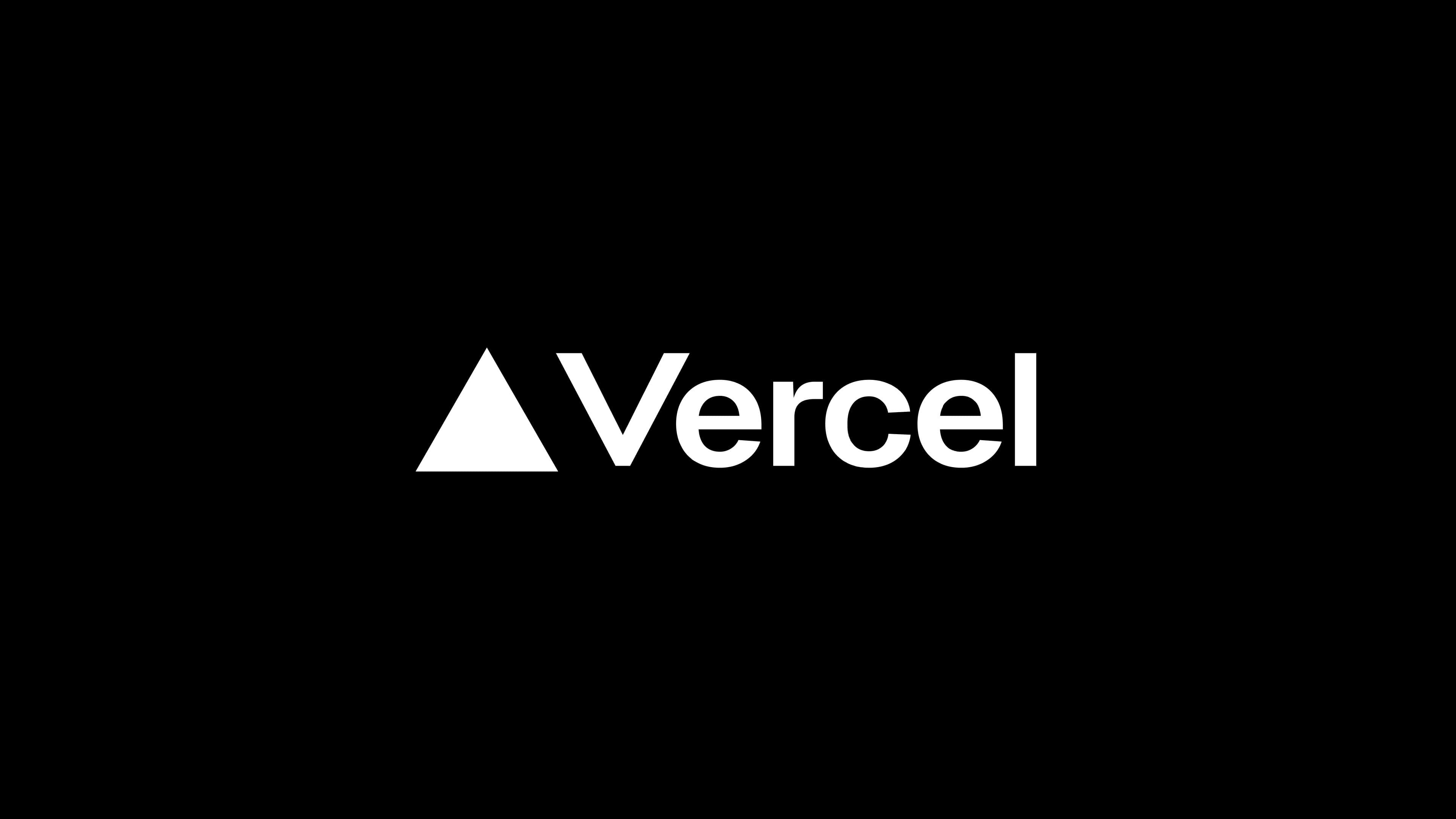 Vercel branding